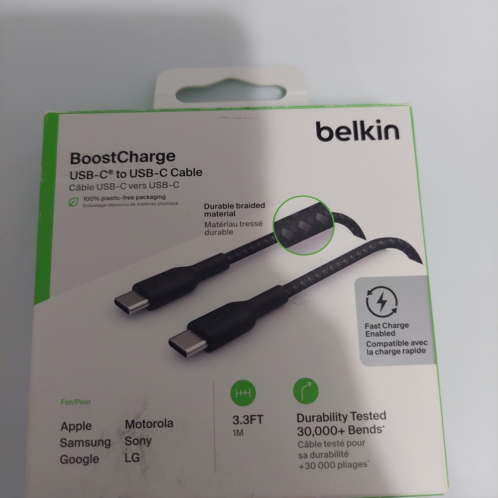Belkin Black USB-C to USB-C Cable‎